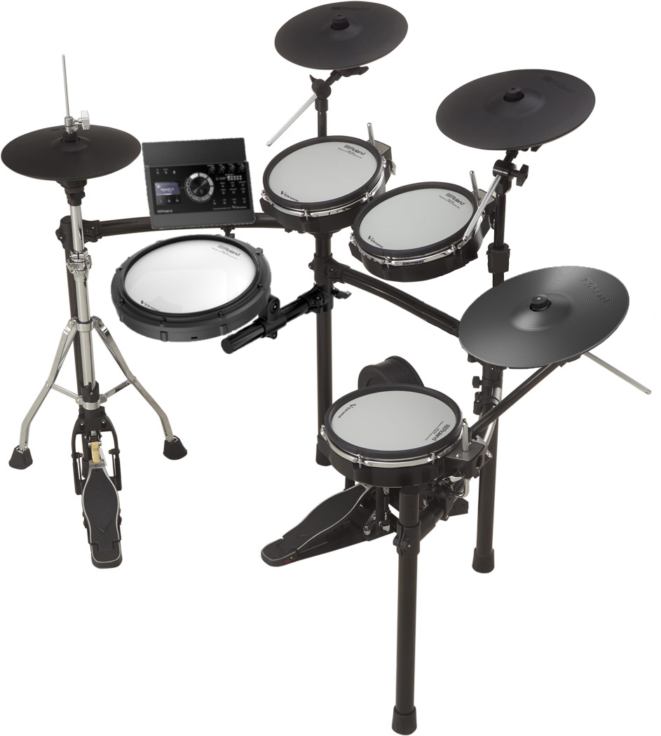 おかだ Roland V-Drums TD-17 Custom Roland TD-17 Custom Complete Drum Set with Upgrades